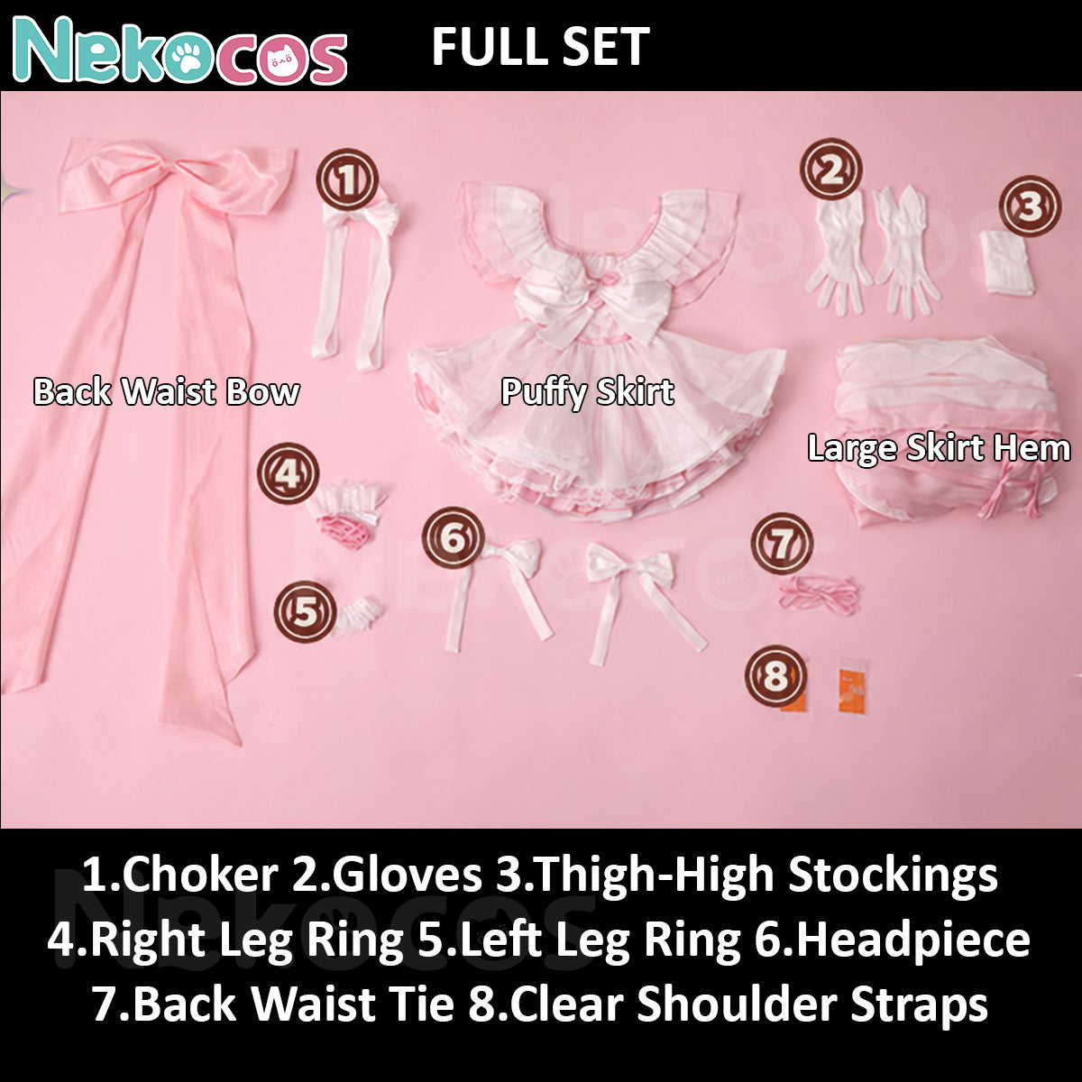 Madoka Kaname Cosplay Costume - Premium Edition In StockAnime,Costume,Puella Magi Madoka Magica