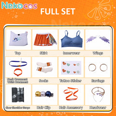 Honkai Star Rail Cosplay Costume - Robin Summeretto In StockCostume,Game,Honkai: Star Rail