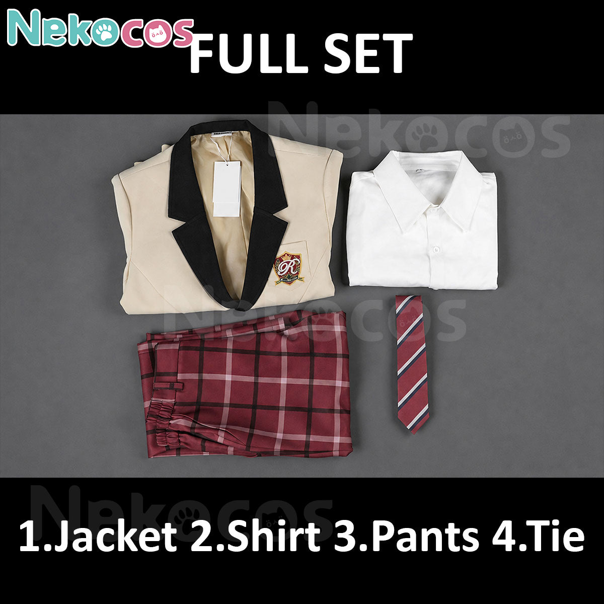 Hiyori Tomoe Jun Sazanami Cosplay Costume - In Stock NowCostume,Ensemble Stars,Game