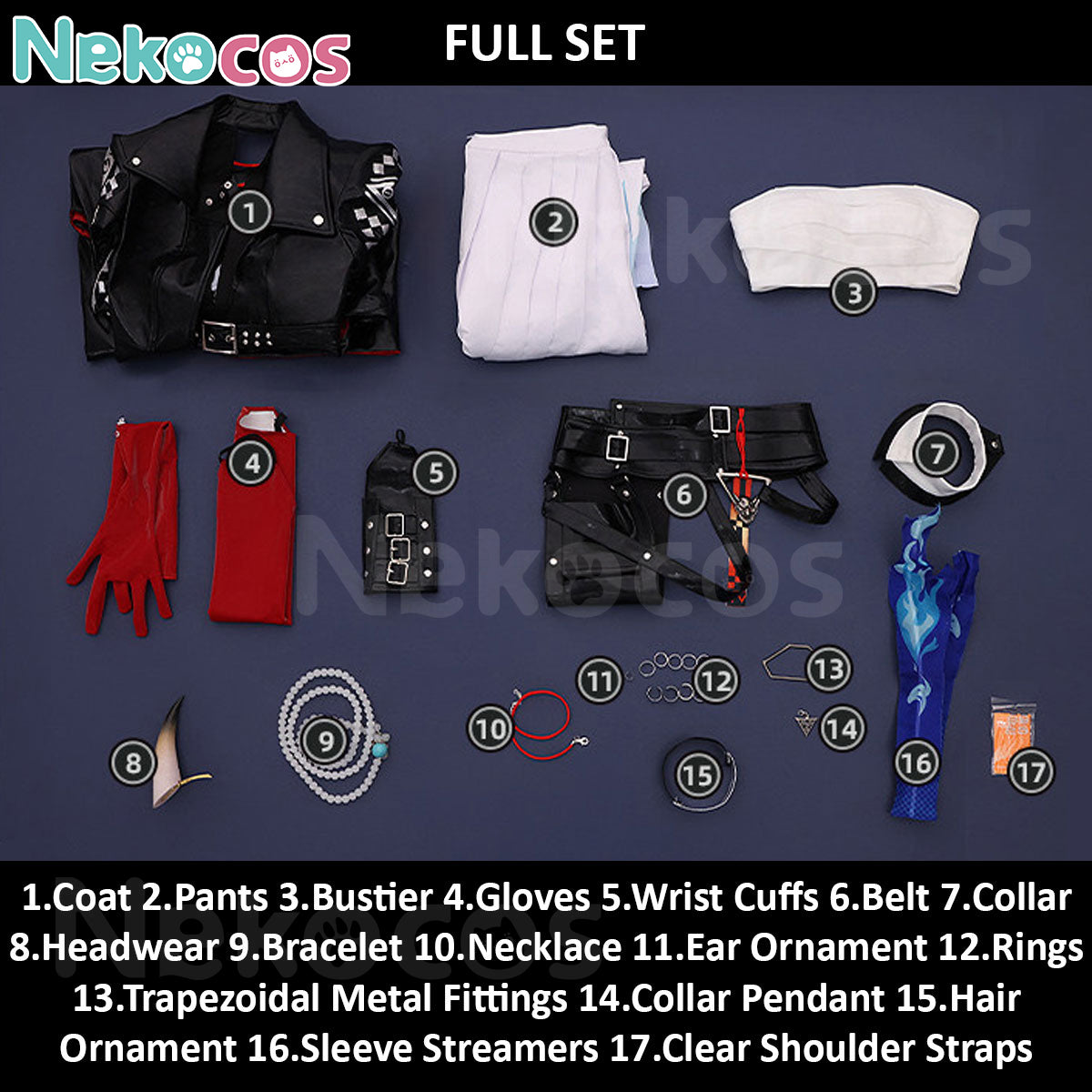 Hoshiguma Cosplay Costume Premium Edition - In Stock NowArknights,Costume,Game