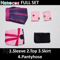 Anime Cosplay Lucy Steel Costume - Custom Tailored EleganceAnime,Costume,JoJo's Bizarre Adventure