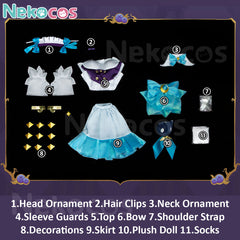 Gwen Cosplay Costume Custom-Tailored - Nekocos Prestige Cafe CutiesCostume,Game,League of Legends