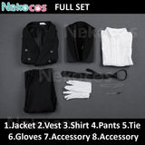 Sebastian Michaelis Cosplay Costume - Shop Now In StockAnime,Black Butler,Costume
