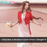 Aerith Cosplay Costume Custom Tailor – Shop NowCostume,Final Fantasy VII,Game