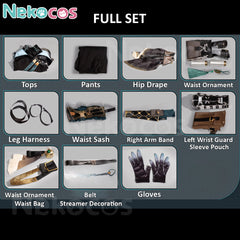 Wuthering Waves Jingran Cosplay Costume - Premium EditionCostume,Game,Wuthering Waves