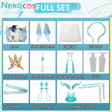Wuthering Waves Qingxiao Cosplay Costume - Custom TailoredCostume,Game,Wuthering Waves