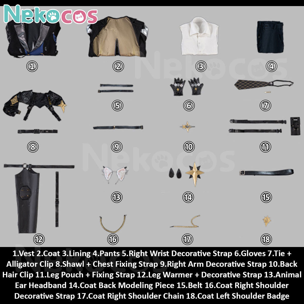 Zenless Zone Zero Cosplay Costume - Premium EditionCostume,Game,Zenless Zone Zero