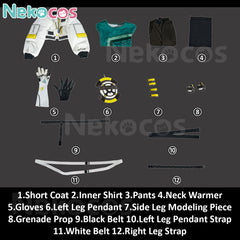 Custom Deadlock Cosplay Costume | Tailored PerfectionCostume,Game,Valorant