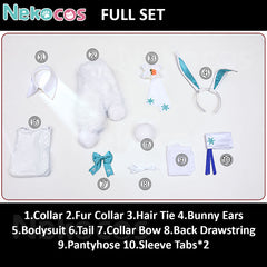 Stranger Bunny Zenith Cosplay Costume - Custom Tailored MagicBrown Dust 2,Costume,Game