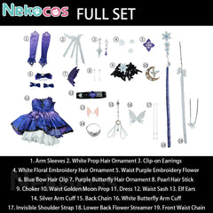 Honkai Star Rail Gossamer Flutter Cosplay Costume - PremiumCostume,Game,Honkai: Star Rail