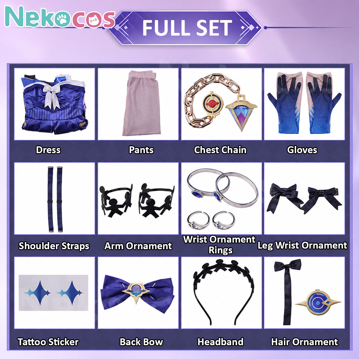 Wuthering Waves Denia Cosplay Costume - Custom TailoredCostume,Game,Wuthering Waves