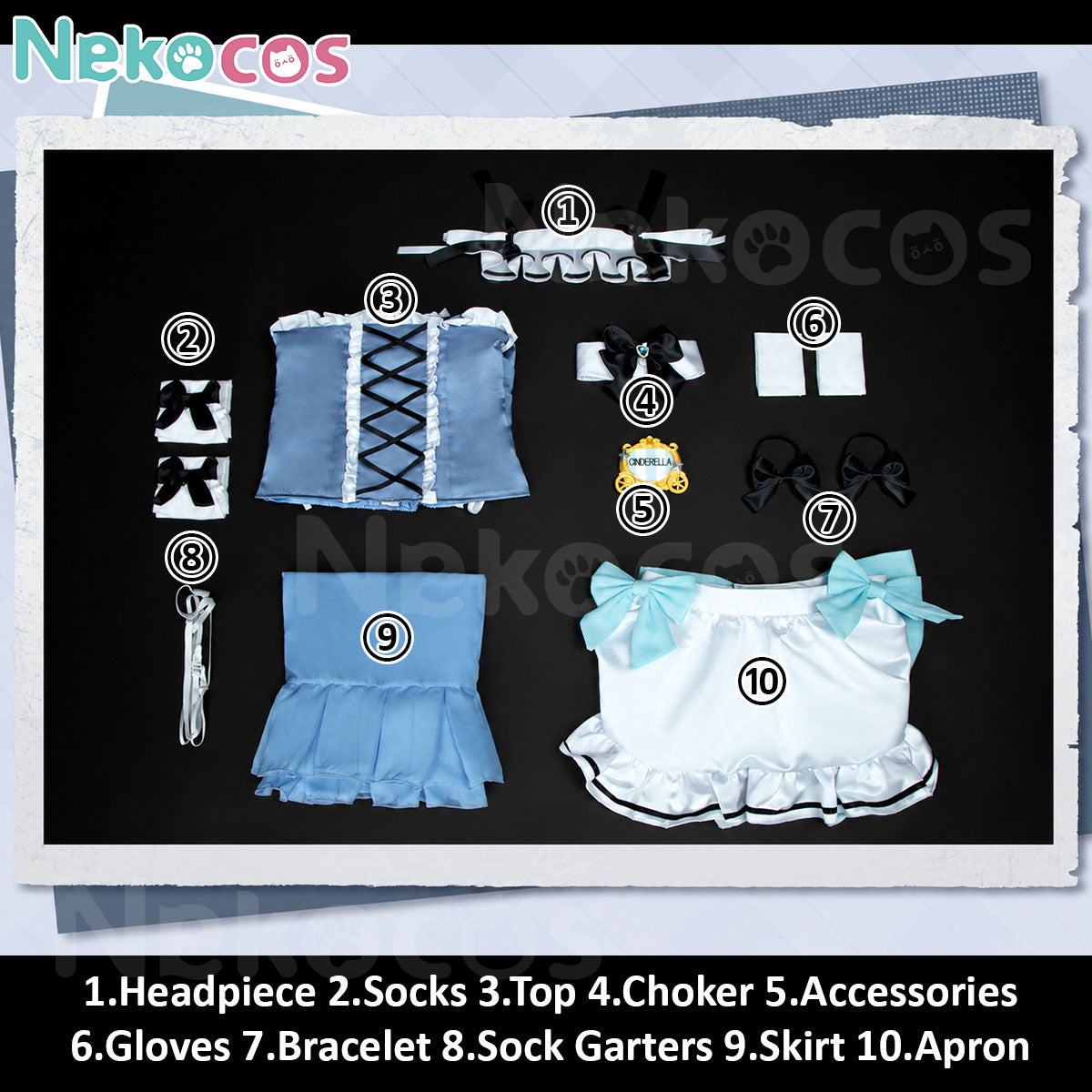 Cinderella Cosplay Costume Custom-Tailored for Perfect FitCostume,Game,Goddess of Victory: NIKKE