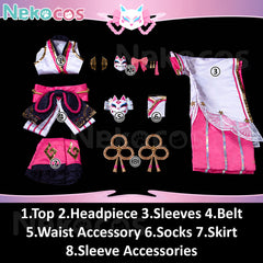 Chibi Ahri Cosplay Costume – Premium Custom-Tailored EditionCostume,Game,League of Legends