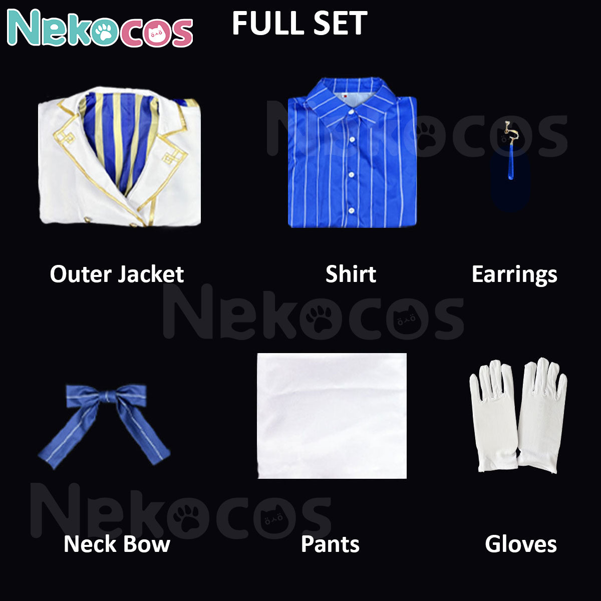 Custom Tailor Anime Cosplay Costume - Nekocos Wedding LookAnime,Costume,Re Zero