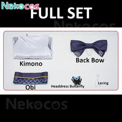 Kisaki Ryuuge Cosplay Kimono Costume - Custom TailoredBlue Archive,Costume,Game