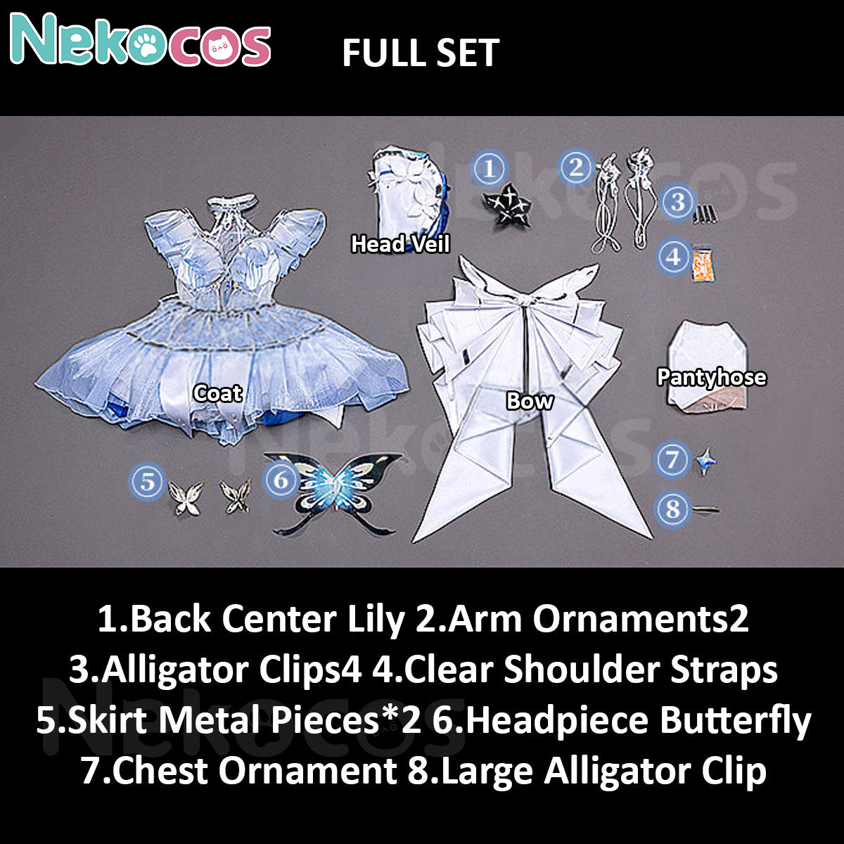 Wuthering Waves Shorekeeper Cosplay Costume - Premium EditionCostume,Game,Wuthering Waves