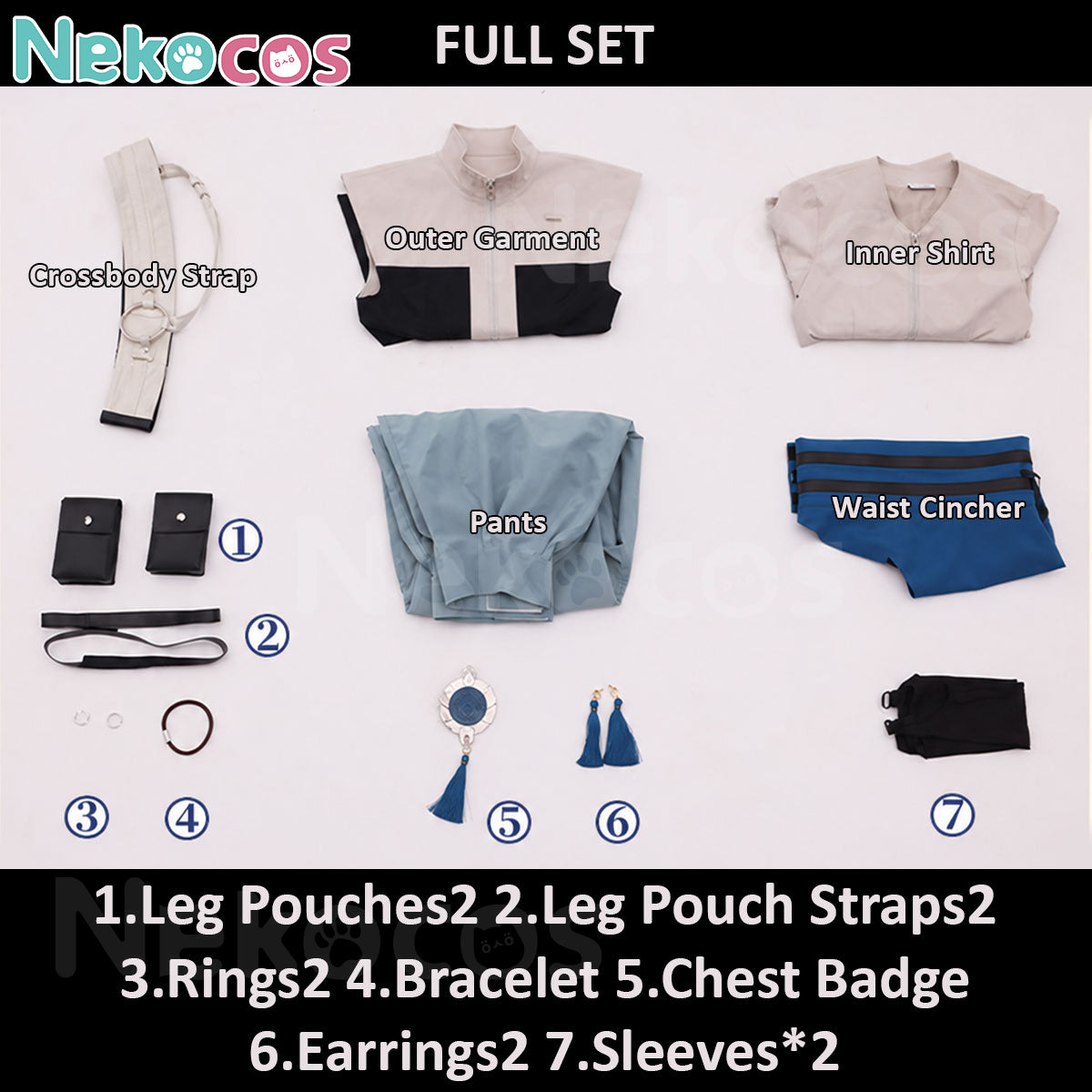 Zanka Nijiku Cosplay Costume - Premium Custom EditionAnime,Costume,Gachiakuta