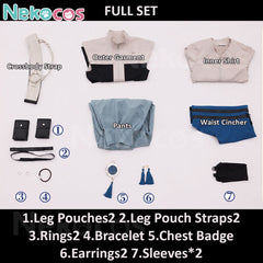 Zanka Nijiku Cosplay Costume - Premium Custom EditionAnime,Costume,Gachiakuta