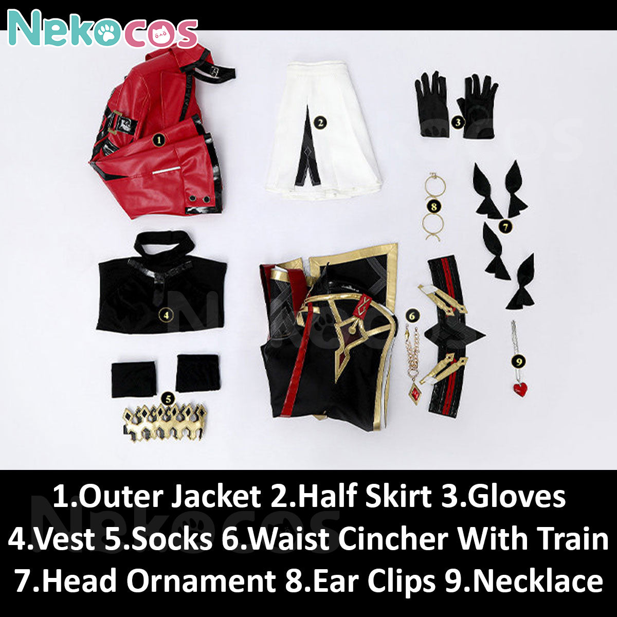 Honkai Star Rail Rin Tohsaka Cosplay Costume