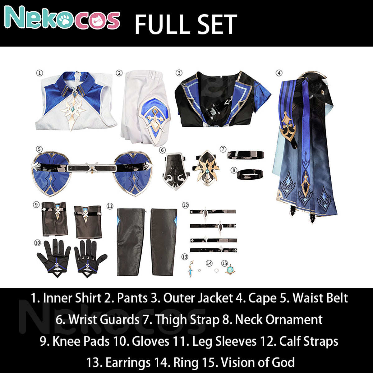 Genshin Impact Lohen Cosplay Costume – Premium Quality TailoringCostume,Game,Genshin Impact