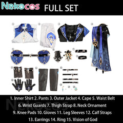 Genshin Impact Lohen Cosplay Costume – Premium Quality TailoringCostume,Game,Genshin Impact