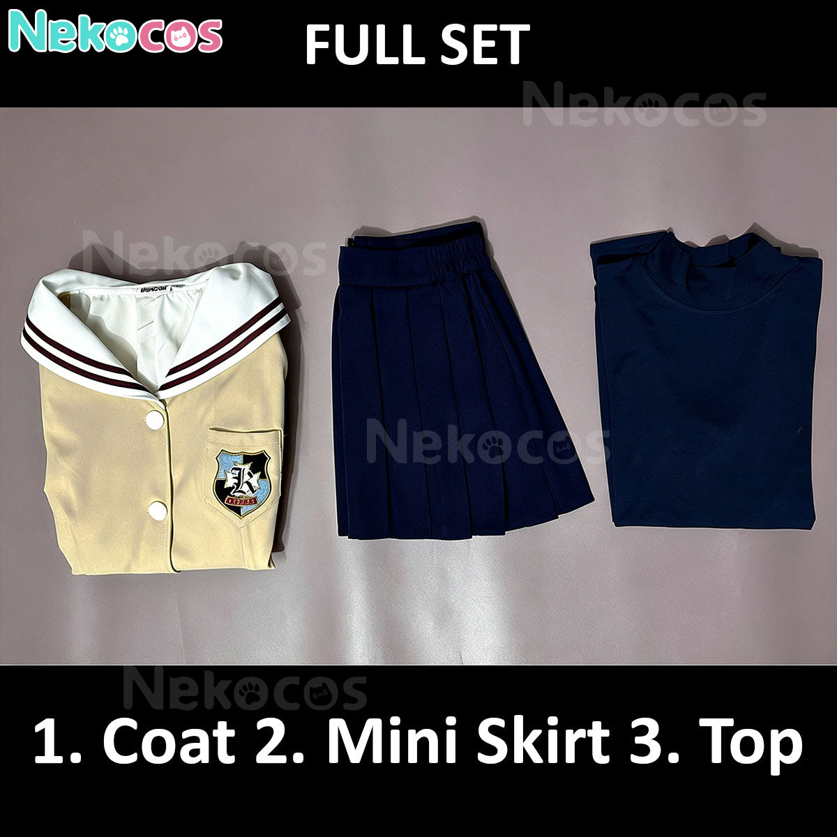 Clannad Nagisa Furukawa Cosplay Costume