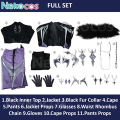 Genshin Impact Pantalone Cosplay Costume - Premium EditionCostume,Game,Genshin Impact