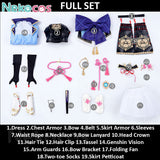 【Nekocos】Game Genshin Impact Cosplay Kamisato Ayaka Cosplay Costume Premium Edition | Custom-Tailor