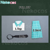 Anime Cosplay High School Skirt Set Costume | In StockAlien Stage,Anime,Costume