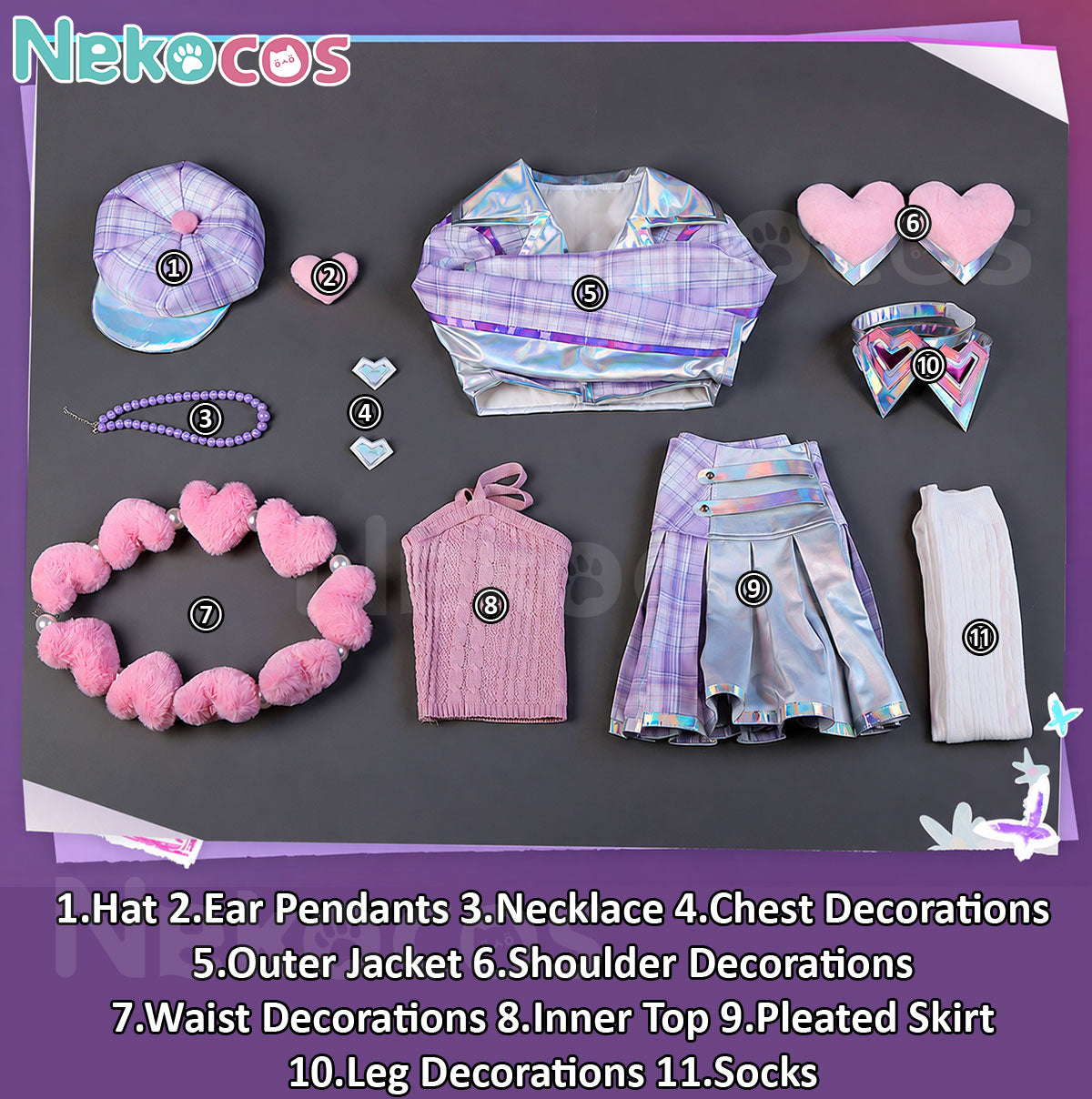 Caitlyn Cosplay Costume Premium Edition