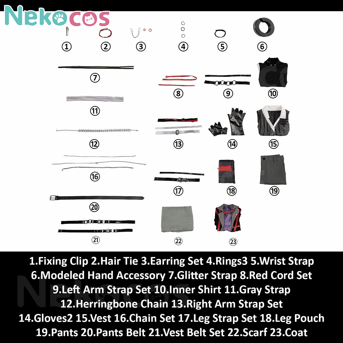 Identity V Prisoner Cosplay Costume - Graffiti Sanctuary StyleCostume,Game,Identity Ⅴ