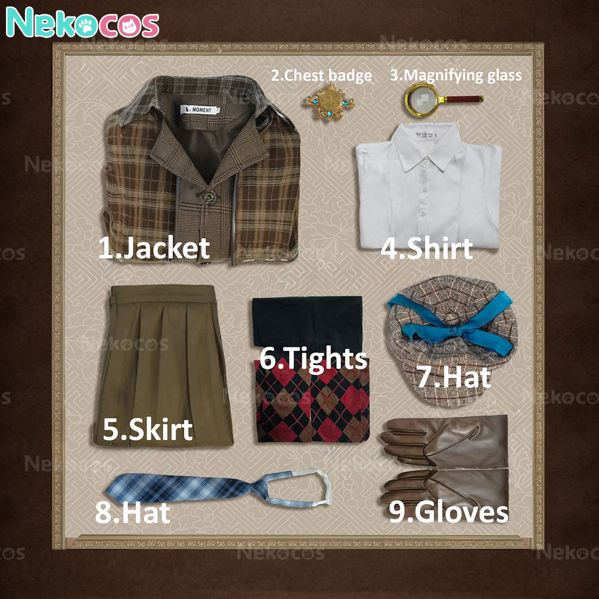 【Nekocos】Game Identity V Cosplay Lady Truth/Lore Cosplay Costume | Custom-Tailor