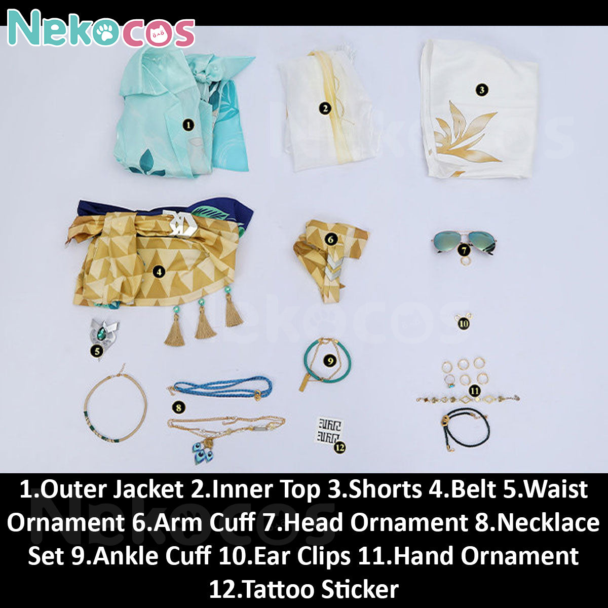 Honkai Star Rail Cosplay Aventurine Costume