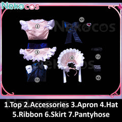 Nekocos Chibi Cafe Cosplay Costume - Custom-Tailored FunCostume,Game,League of Legends