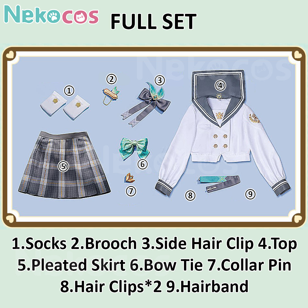Honkai Star Rail Firefly Spring Missive Cosplay Costume - In StockCostume,Game,Honkai: Star Rail