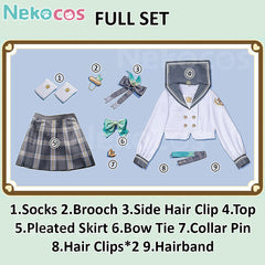Honkai Star Rail Firefly Spring Missive Cosplay Costume - In StockCostume,Game,Honkai: Star Rail