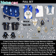 Genshin Impact Lohen Cosplay Costume - Custom-Tailored DesignCostume,Game,Genshin Impact