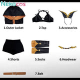 【Nekocos】Anime Cosplay Shaula Cosplay Costume | In Stock