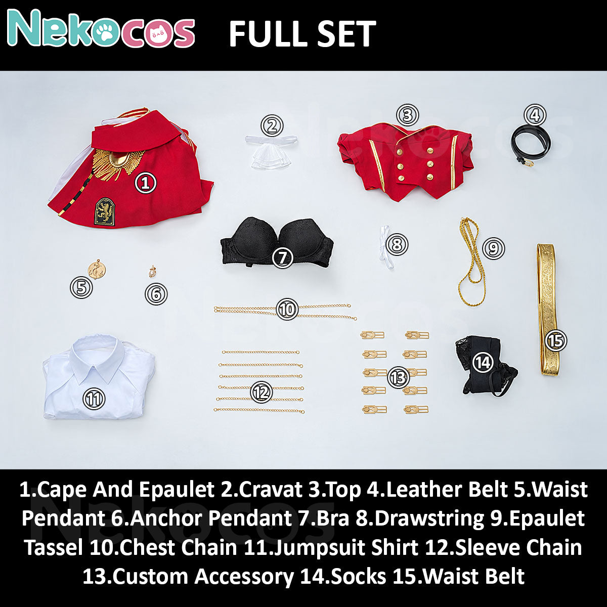 Azur Lane HMS Lion Cosplay Costume - Custom-Tailored by NekocosAzur Lane,Costume,Game