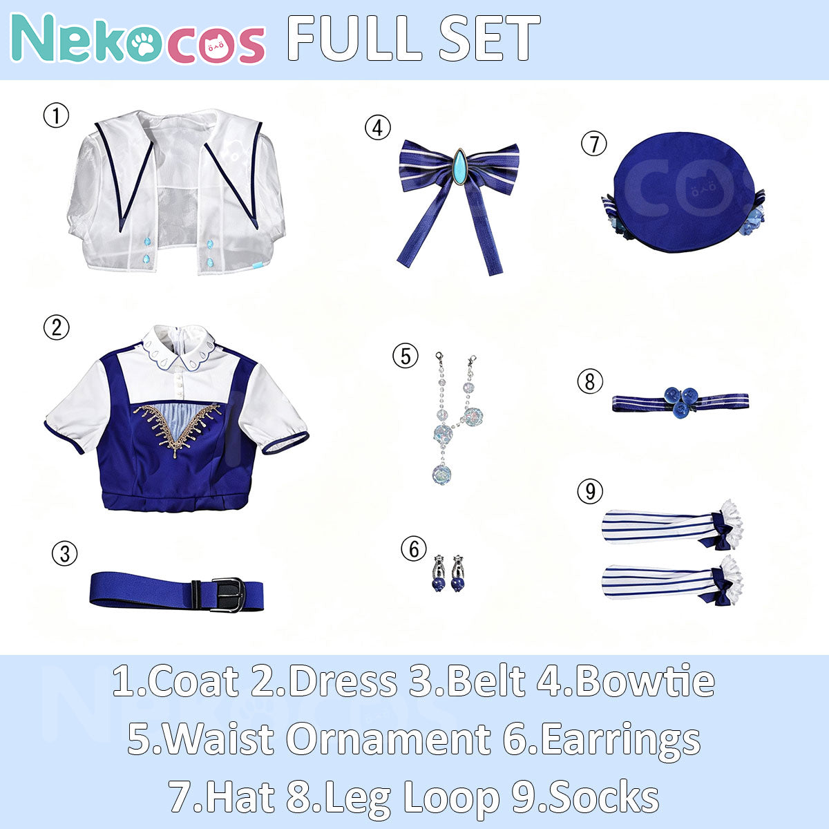 Genshin Impact Furina Cosplay Costume