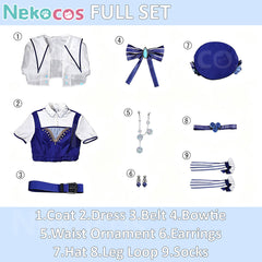 Genshin Impact Furina Cosplay Costume | Custom-Tailored EleganceCostume,Game,Genshin Impact
