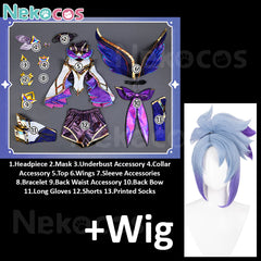 Star Guardian Akali Cosplay Costume - Premium Custom EditionCostume,Game,League of Legends