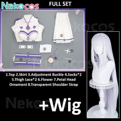 Emilia Cosplay Costume Custom-Tailored for Anime FansAnime,Costume,Re Zero