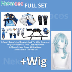 Genshin Impact Eula Cosplay Costume - Premium Custom TailoredCostume,Game,Genshin Impact