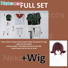 Reverse:1999 Flutterpage Cosplay Costume - Premium EditionCostume,Game,Reverse:1999