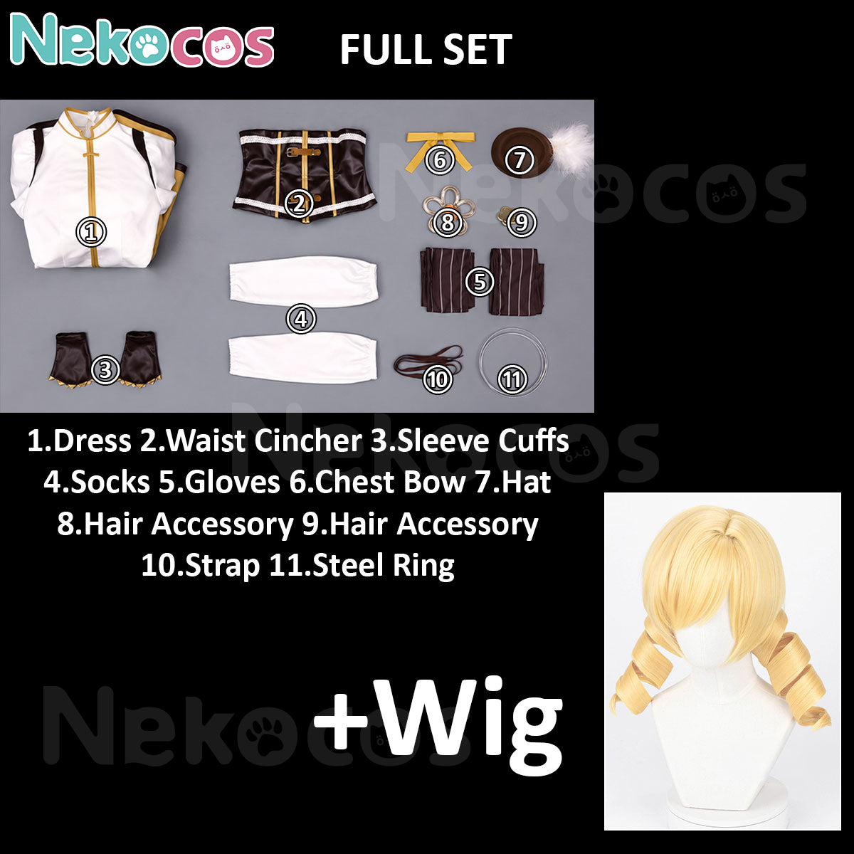 Mami Tomoe Cosplay Costume