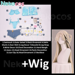 Wuthering Waves Cosplay Swimsuit Costume | Custom TailoredCostume,Game,Wuthering Waves