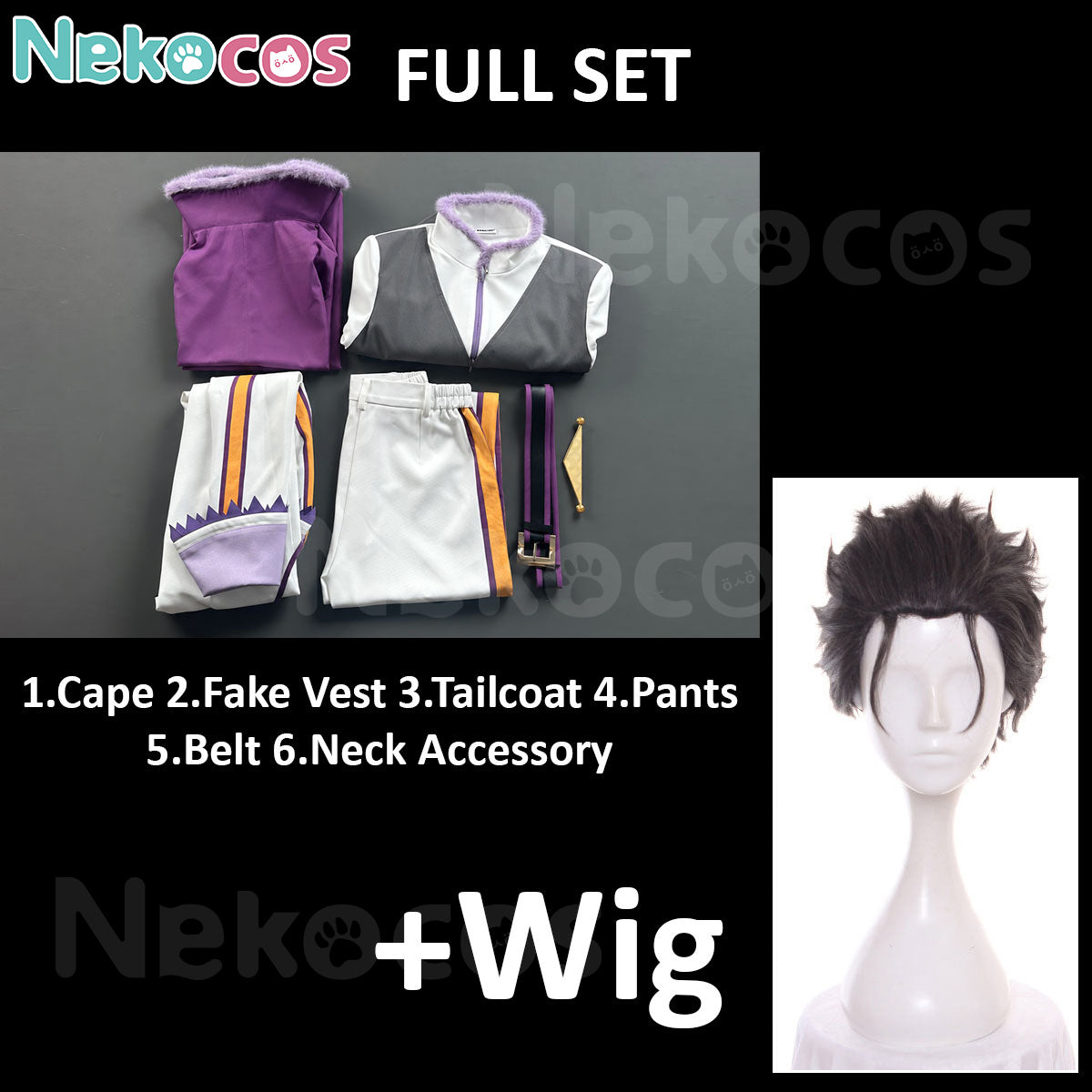Subaru Natsuki Knight Cosplay Costume - Premium EditionAnime,Costume,Re Zero