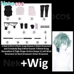 Genshin Impact Lohen Cosplay Costume | Custom-Tailored DesignCostume,Game,Genshin Impact