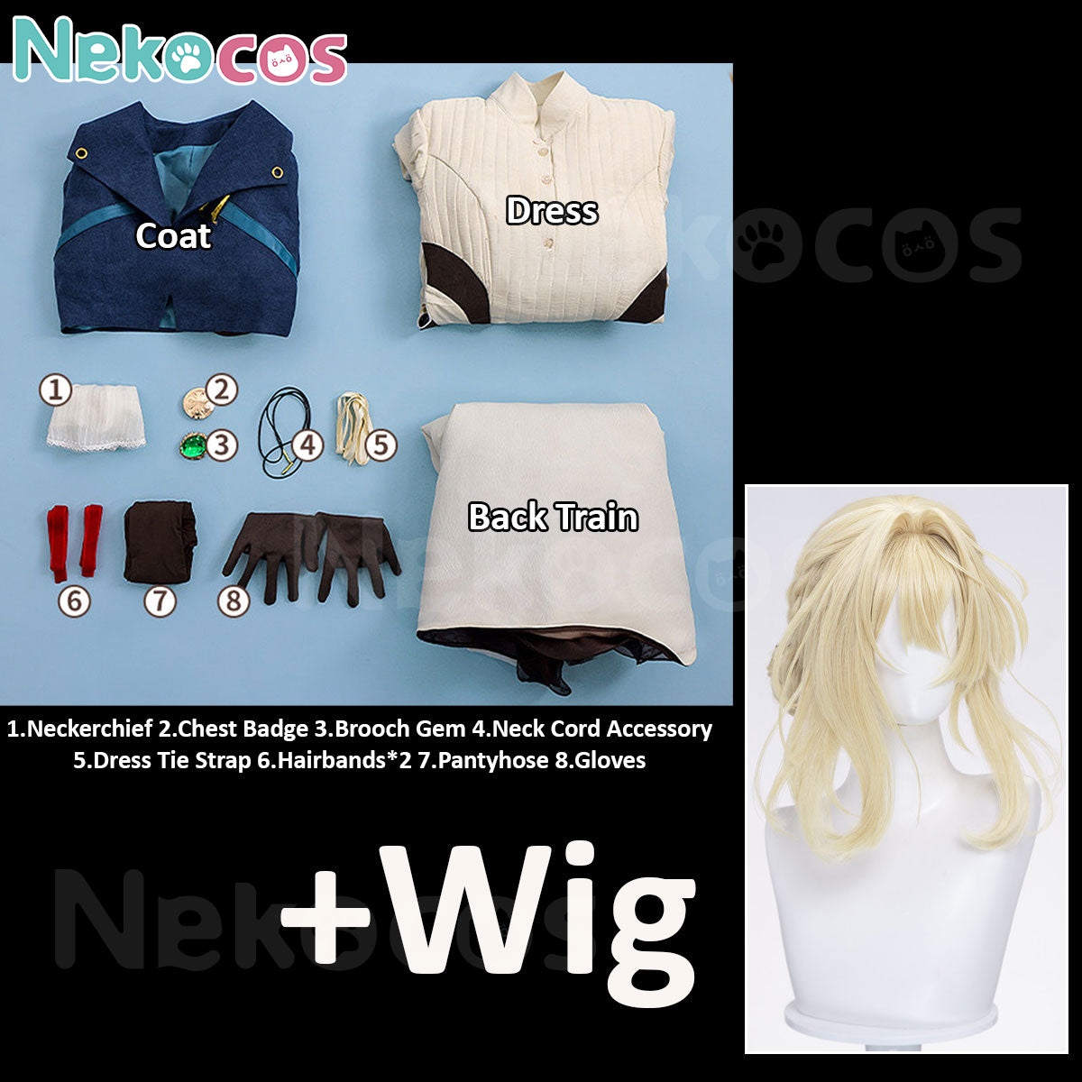 Violet Evergarden Cosplay Costume - Premium Edition AvailableAnime,Costume,Violet Evergarden